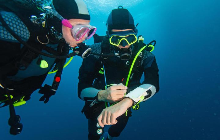 Actual product image Subea Underwater writing board with polyamide pen