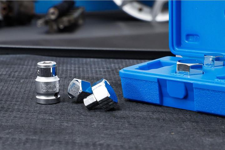 Actual product image BGS Bit Set for Motorcycles Internal Hexagon 17 - 24 mm (Allen screw)