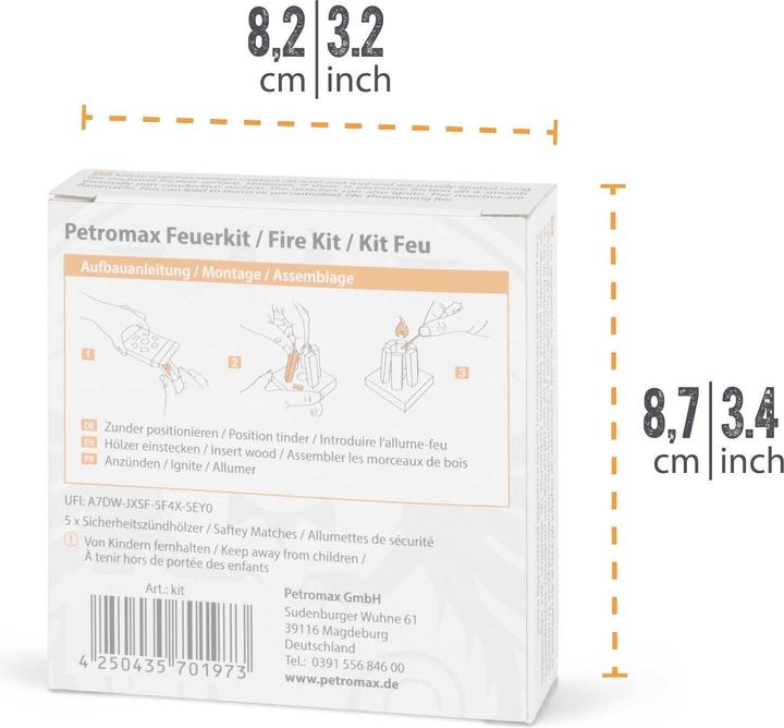 Actual product image Petromax Feuerkit