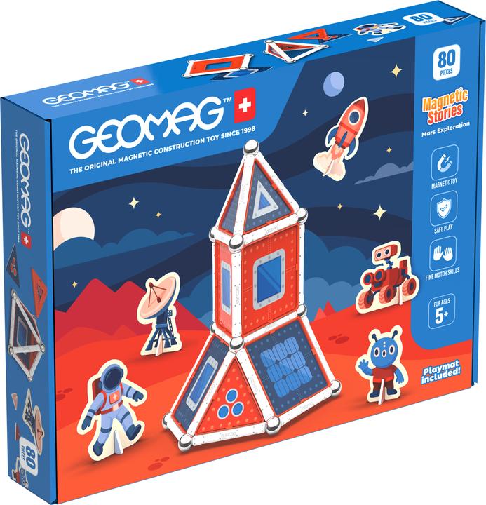 Productafbeelding Geomag Magnetic Stories Mars 80 Teile
