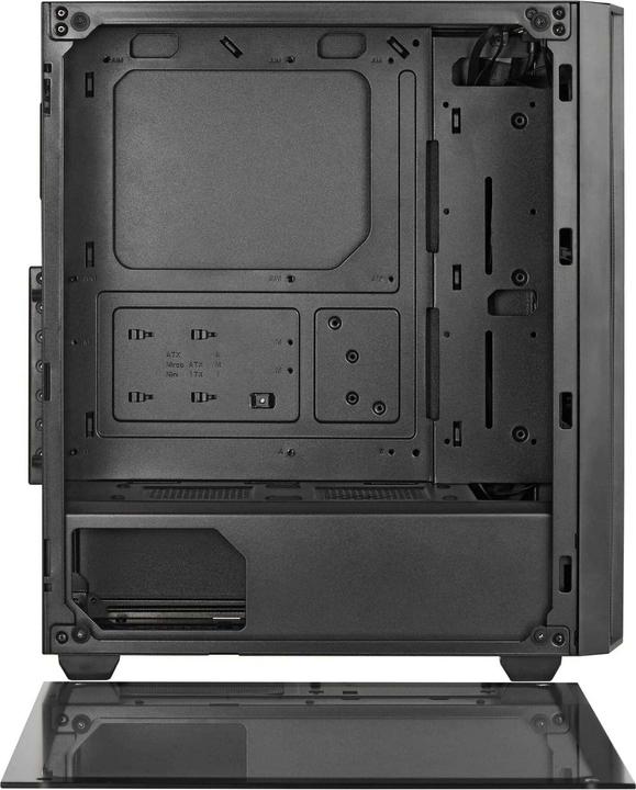 Actual product image Spire Enclosure Vision 7038 RGB +3x 12cm RGB FANS (ATX, mATX)