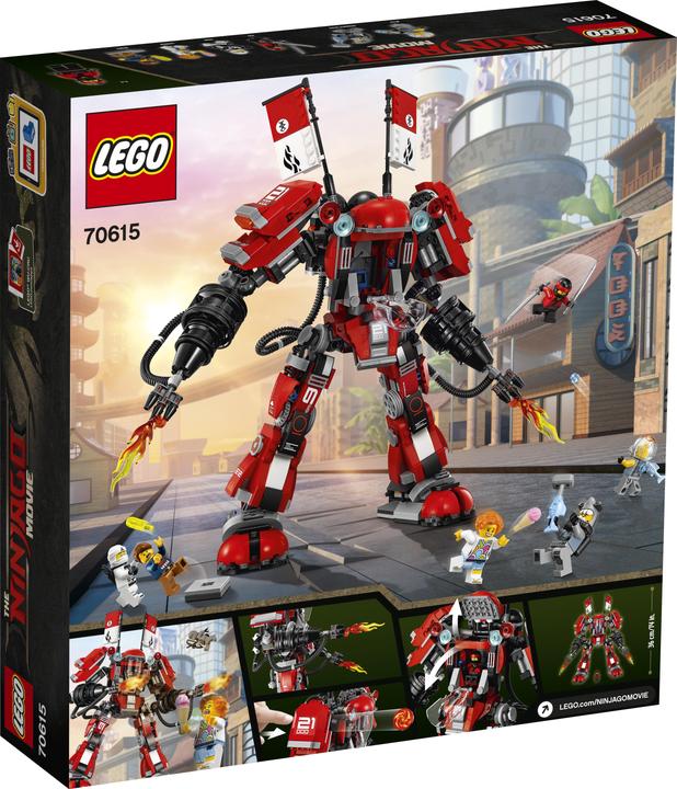 Actual product image LEGO Ninjago Movie Kai's Fire-Mech (70615, LEGO Ninjago)