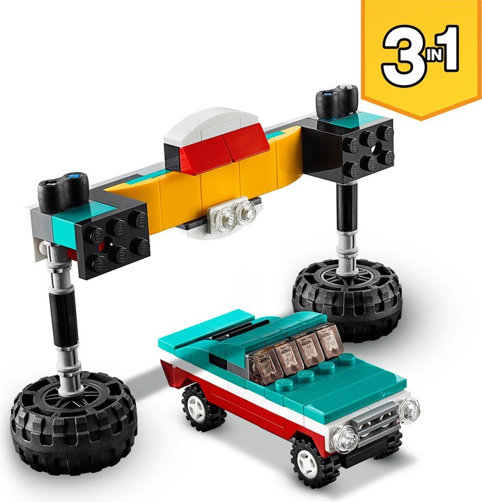 Image du produit LEGO Camion monstre (31101, LEGO Creator 3-in-1)