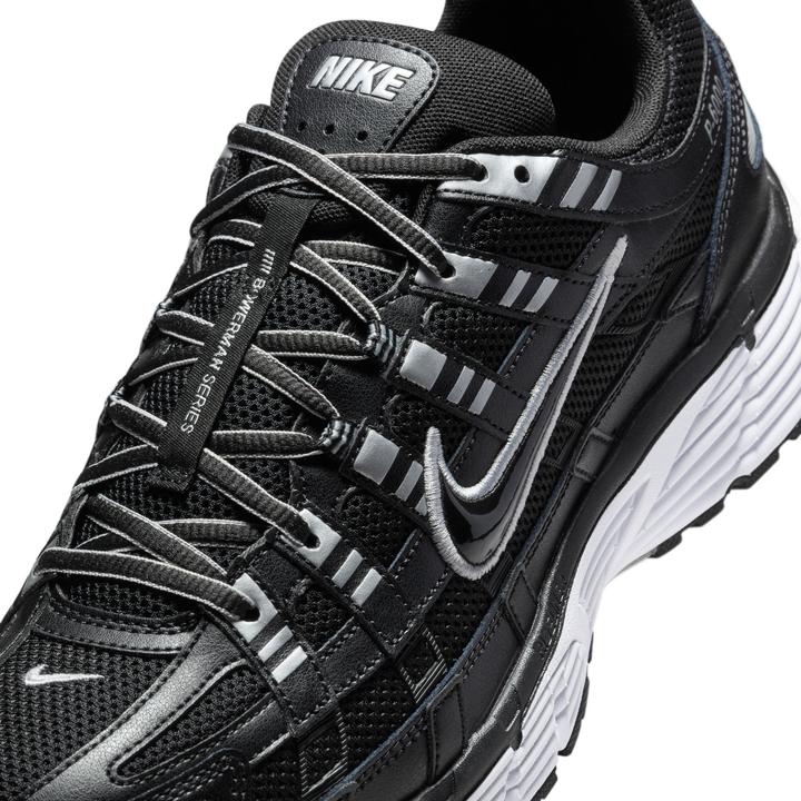 Actual product image Nike P-6000 Black White Metallic Silver (44.5)