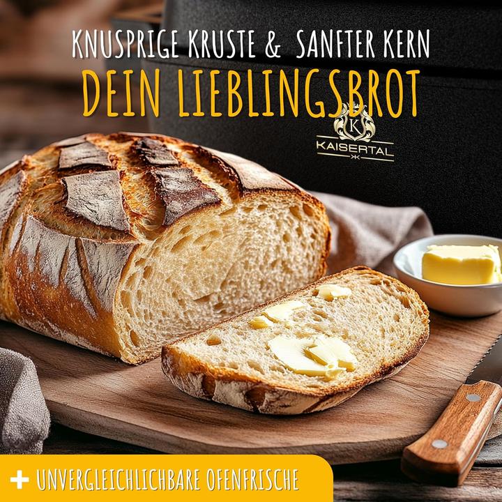 Produktbild Kaisertal Brotbackform mit Deckel und Gärkorb