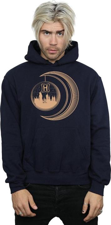 Actual product image Mens Hogwarts Moon Hoodie (L)