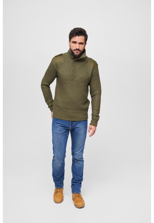 Produktbild Brandit Alpine Pullover Grösse L Farbe Oliv (L)