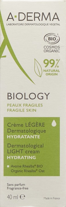 Actual product image A-Derma BIOLOGY Light Cream Cream (40 ml, 24h cream)