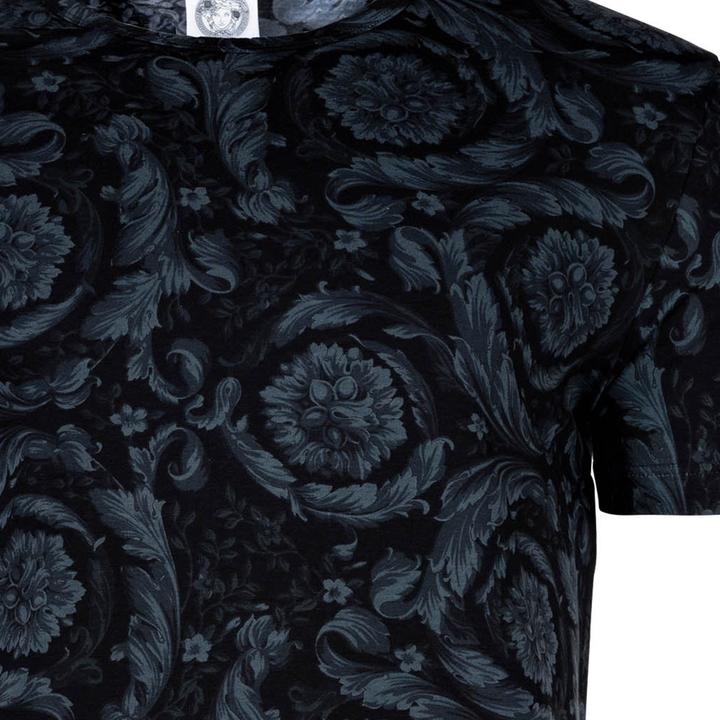 Actual product image Versace Underwear T-Shirt Stretch Organic Jersey Barocco Ss92 All Over - New Logo (XL)