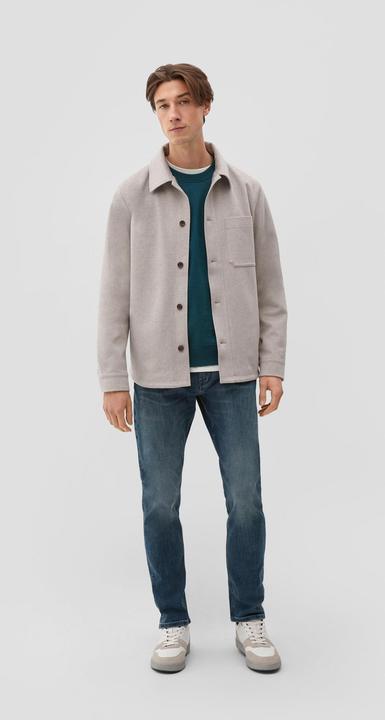 Produktbild s.Oliver Sweatshirt Sweatshirt mit Frontprint (S)