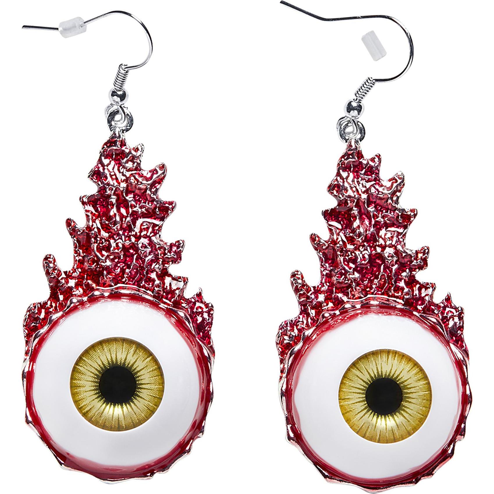 Thumbnail - Widmann Paar Blutige Augen Ohrringe