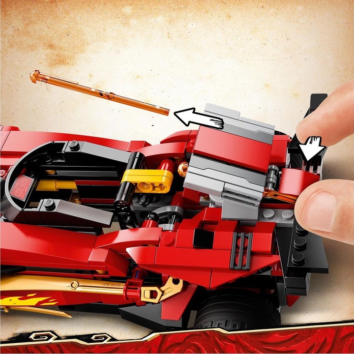 Actual product image LEGO X-1 Ninja Supercar (71737, LEGO Ninjago)