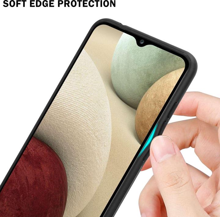 Image du produit Cadorabo Coque pour Samsung Galaxy A12 / M12 TPU 2 Farben Glas (Samsung Galaxy A12, Samsung Galaxy M12)