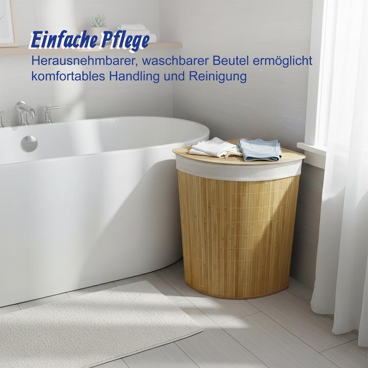 Produktbild Relaxdays Eckwäschekorb (80 l)
