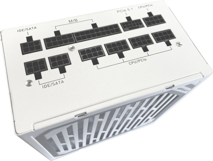 Produktbild LC-Power Netzteil 1000W LC1000MW Modular V3.1 (80+Gold)white (1000 W)