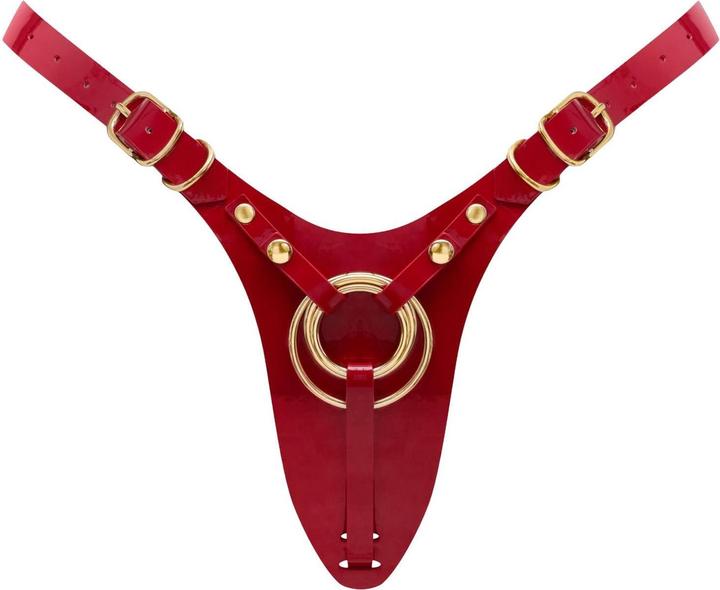 Image du produit Strap-on-me Kunstleder-Harness Fabulous - Einheitsgrösse - Rot glänzend