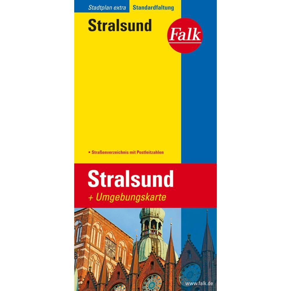 MairDumont Falk Stadtplan Extra Standardfaltung Stralsund 1:17 500 (35179540)