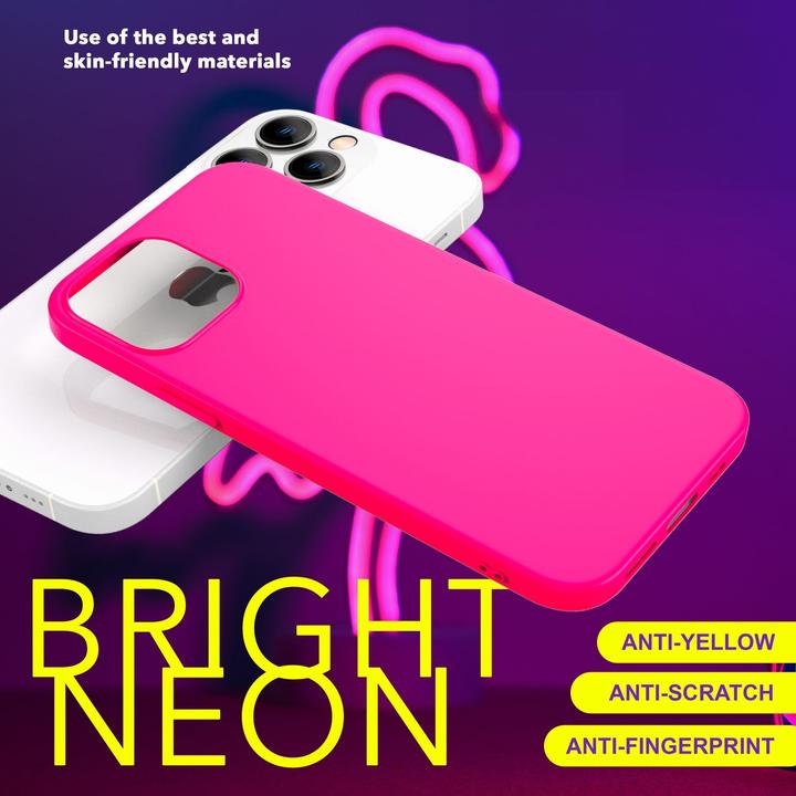 Actual product image Nalia Neon Silicone Sleeve (Apple iPhone 15 Pro Max)