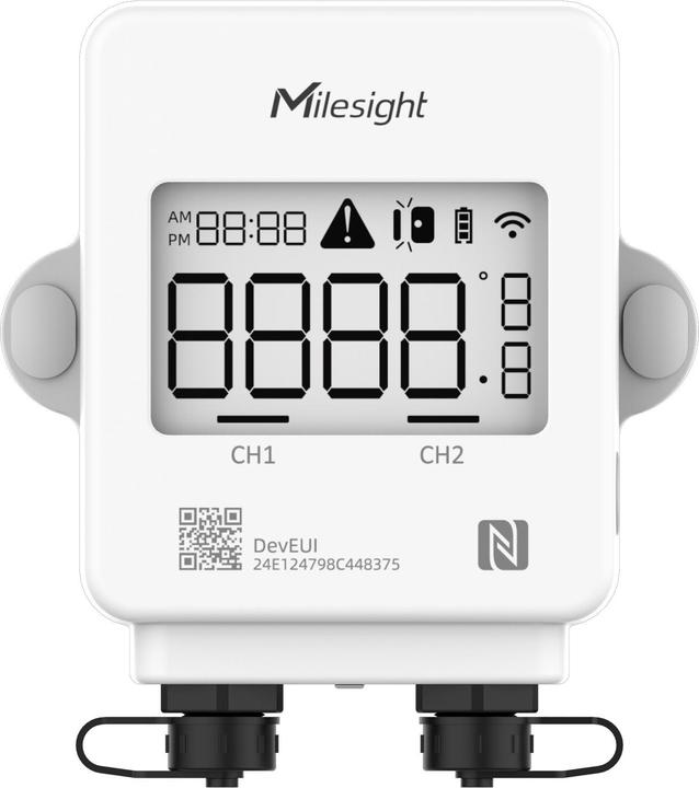 Actual product image Milesight IoT Temperature Sensor, TS302-868M LoRaWAN