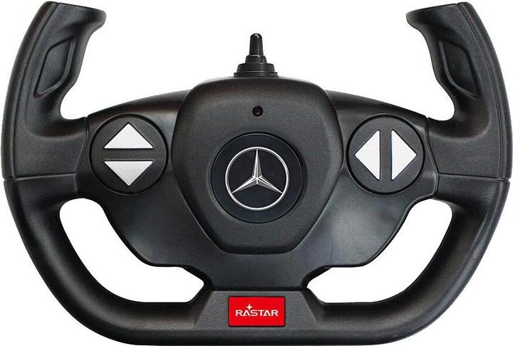 Produktbild Grau Mercedes-AMG GT2 1:14 silber 2,4GHz Tür manuell