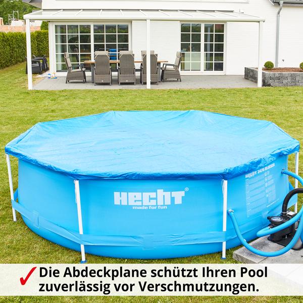 Actual product image Hecht Poolabdeckung