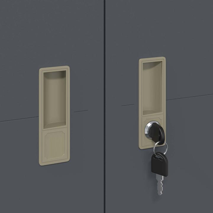 Actual product image vidaXL Aufbewahrungsschrank (40 x 60 x 200 cm)