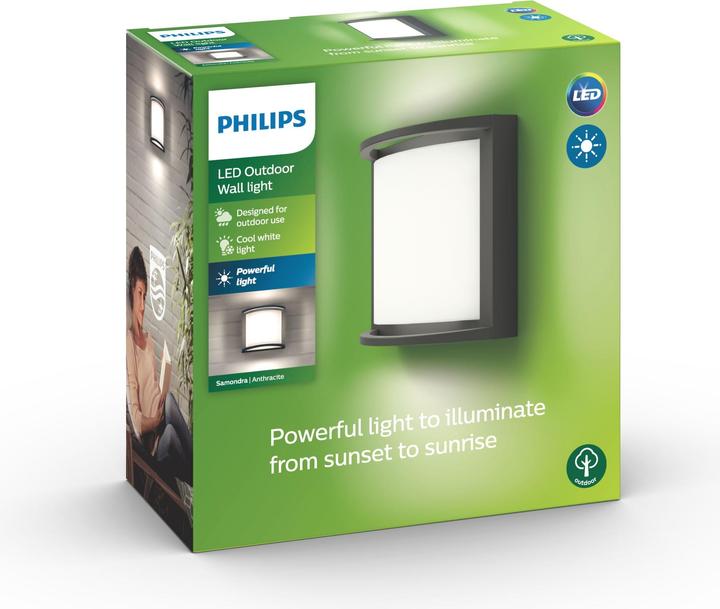 Image du produit Philips Applique murale Samondra 12 W (1200 lm, IP44)