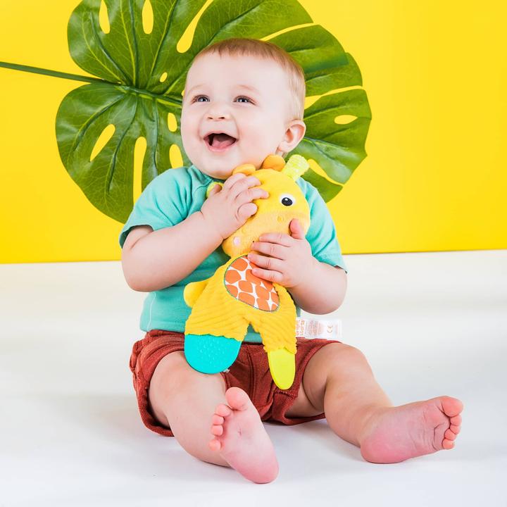 Actual product image Bright Starts Snuggle & teether w. giraffe