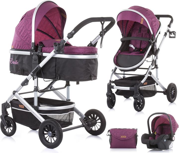 Actual product image Chipolino Combi stroller 2in1 Estelle (0 Months - 3 years)