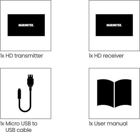 Actual product image Marmitek Megaview 63 (Extender)