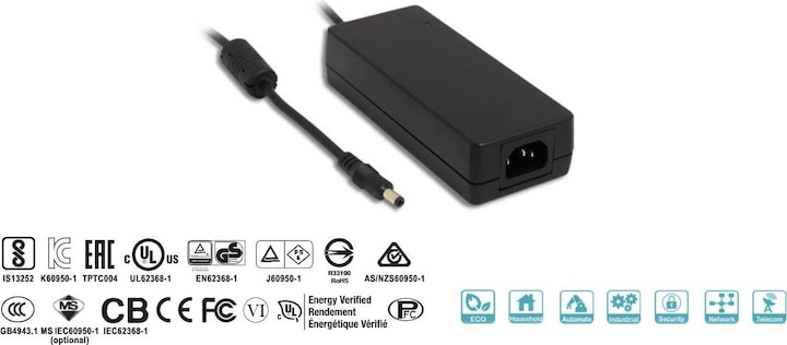 Actual product image Synergy 21 Power supply 12V 60W Mean Well (60 W)