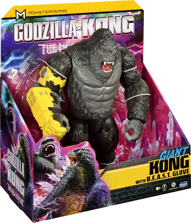 Actual product image Little Tikes Godzilla x Kong: The New Empire, 11-Inch Giant Kong Action Figure Toy, Iconic Collectable Movie Char