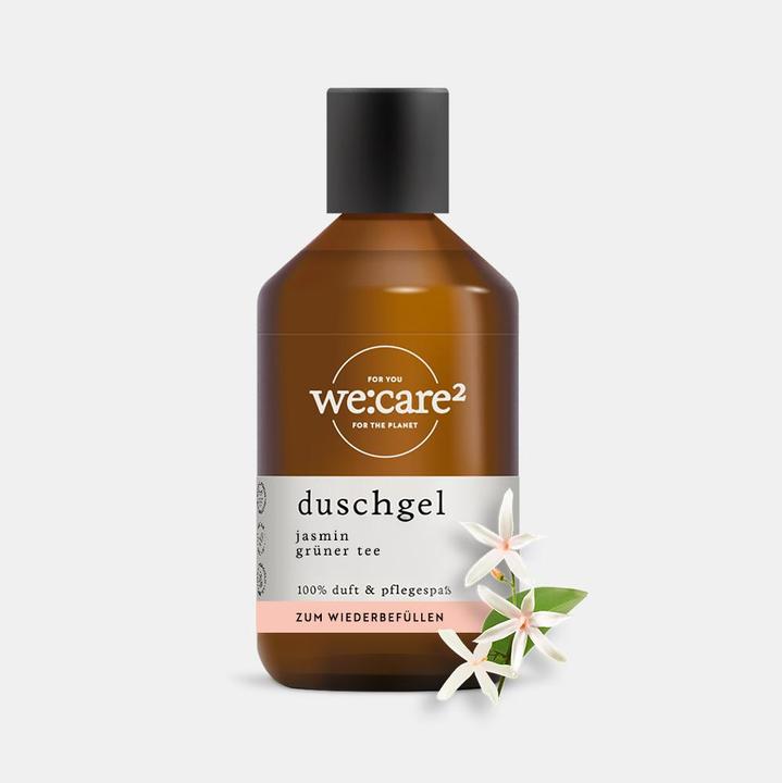 Produktbild we:care2 Duschgel, Jasmin-Grüner Tee (250 ml)