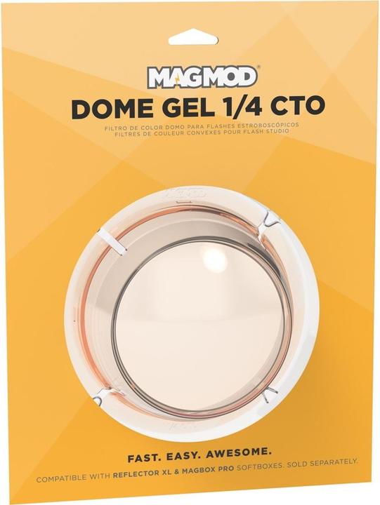 Actual product image Magmod XL Dome Gel 1/4 CTO (Diffuser)