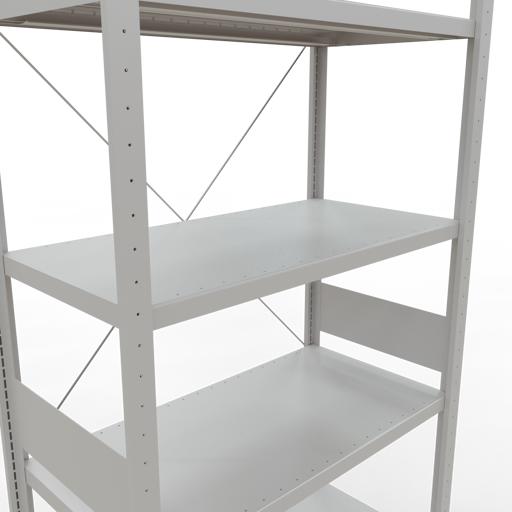 Actual product image Schulte Lagertechnik MULTIplus250 basic racking system with cross braces