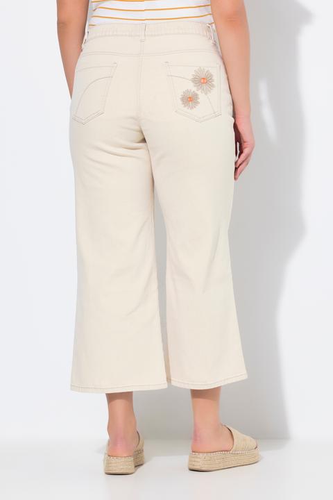 Produktbild Ulla Popken Jeans-Culotte, weites Bein, ungefärbt (54)