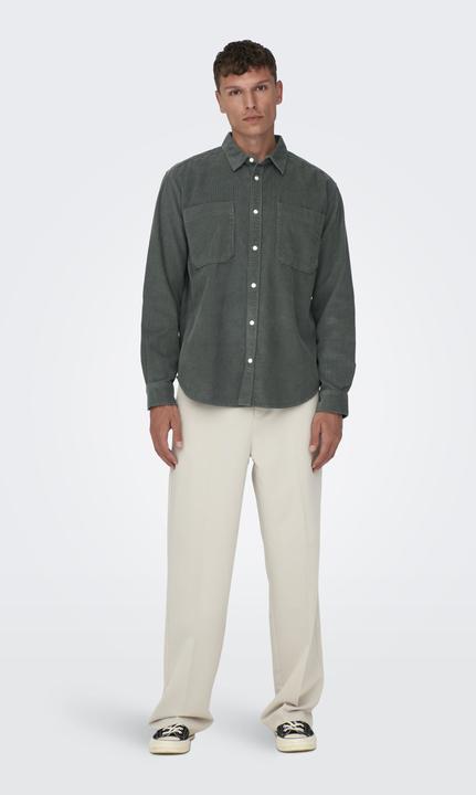 Image du produit Only & Sons Chemise en velours (L)