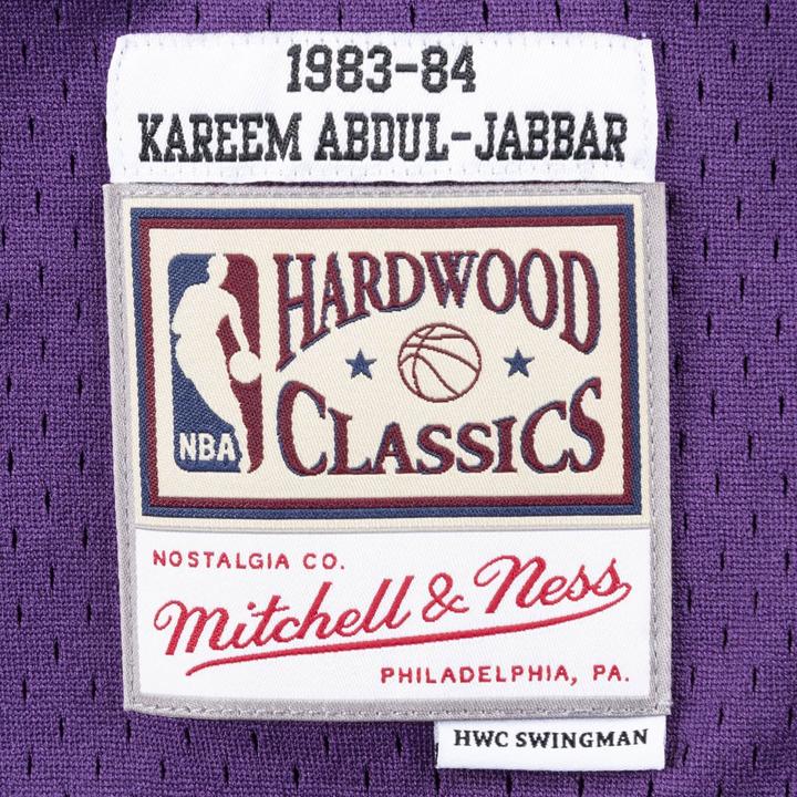 Image du produit Mitchell & Ness Swingman Mesh Jersey LA Lakers 1983-84 Kareem Abdul-Jabbar (XL)
