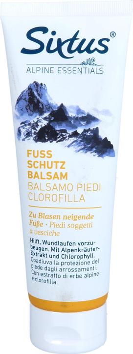 Produktbild Sixtus Fuss Schutz Balsam (Fusscrème & Fussgel, 125 ml)