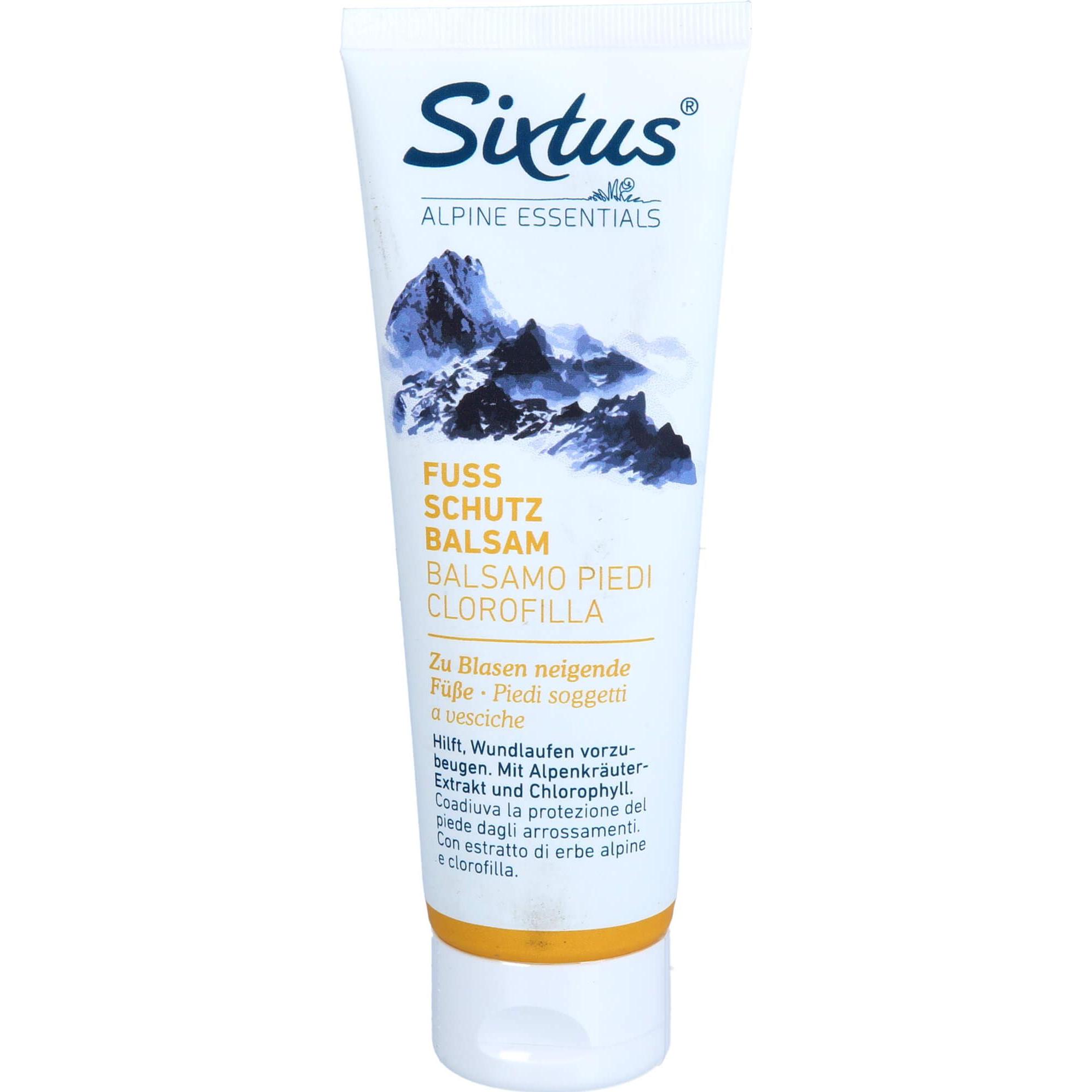 Sixtus, Fusspflegemittel, Fuss Schutz Balsam, 125 ml BAL (Fusscrème & Fussgel, 125 ml)