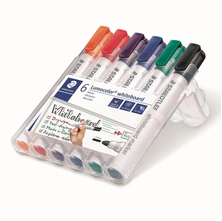Actual product image Staedtler Whiteboard Marker Lumocolor 351 (6x)