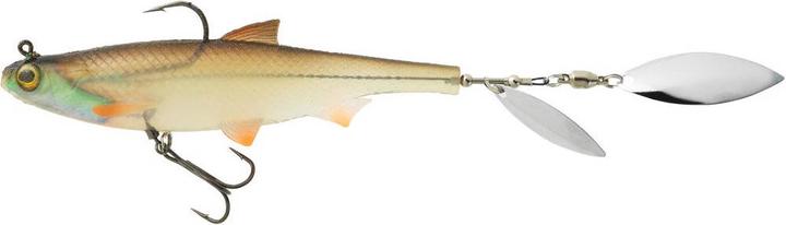 Immagine prodotto Caperlan Pesce da spinning con piume di gomma Roachspin 120 (12 cm)