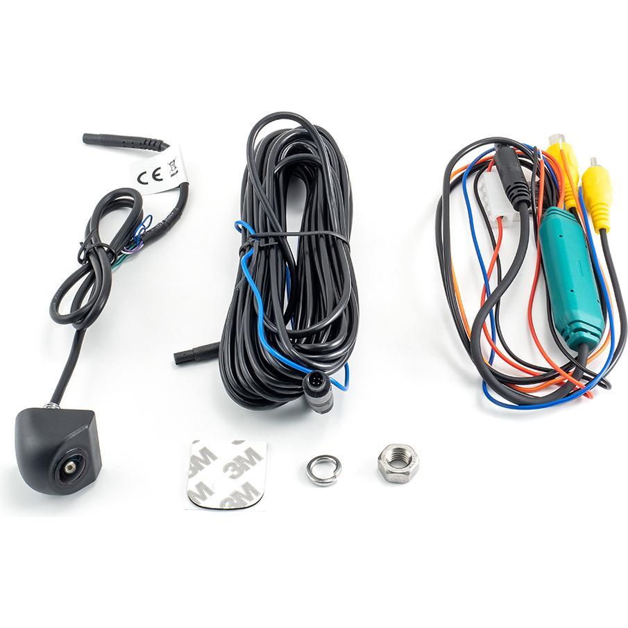 Thumbnail - Ampire, Rückfahrkamera, Mini Farb-Rückfahrkamera, Unterbau mit 155 Weitwinkellinse Frontkamera Eingang