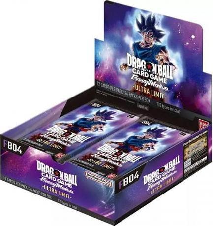 Actual product image Dragon Ball Fusion World 04 Booster FB04 EN (English, Booster Pack)