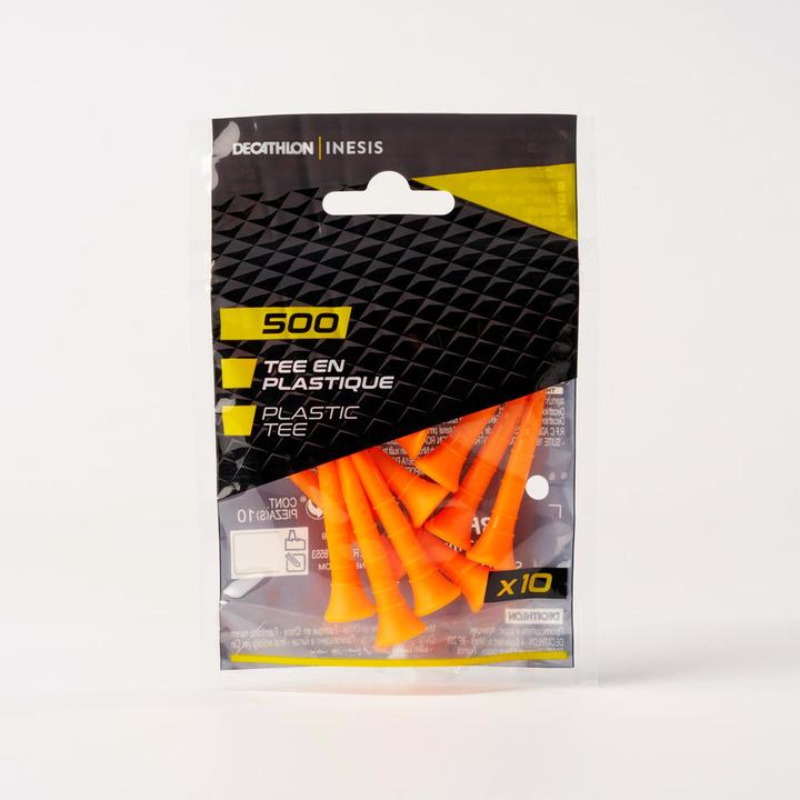 Immagine prodotto Inesis Tee Golf in plastica da 54 mm set da 10