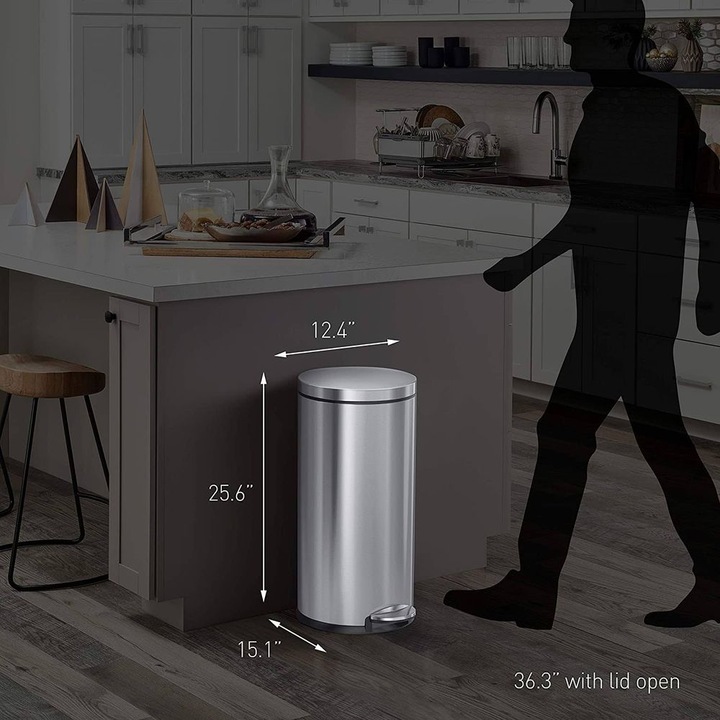 Image du produit Simplehuman Poubelle à pédale (30 l)