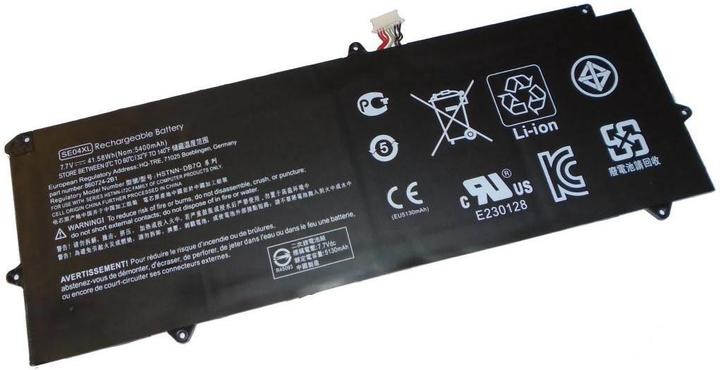 Image du produit Vistaport Batterie pour HP 612 G2 HP XP/ 612 G2 HP Pro X2 612 G2 (4 cabines, 5400 mAh)