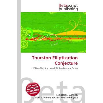 Thurston Elliptization Conjecture, Fachbücher