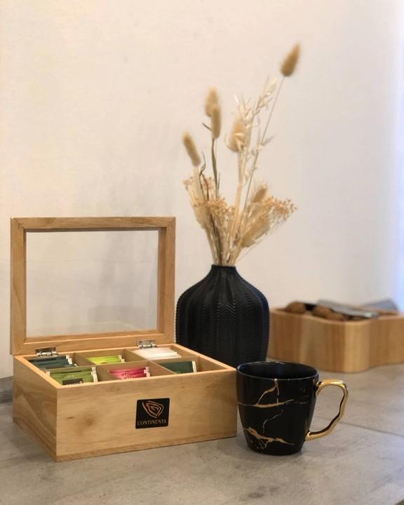 Produktbild Continenta Teebeutelbox Hartholz