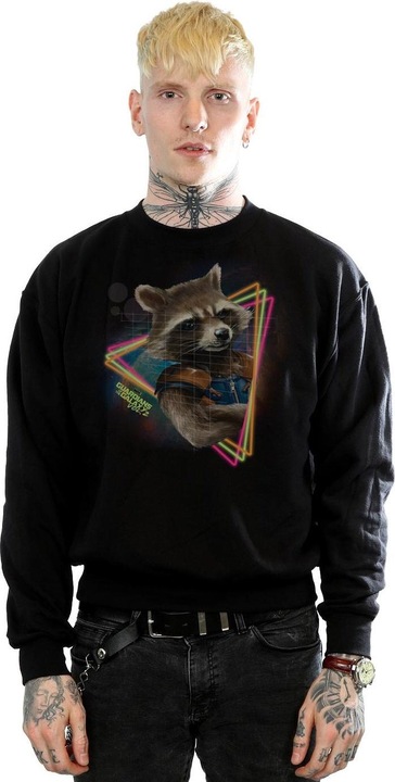 Produktbild Guardians Of The Galaxy Neon Rocket Sweatshirt (XL)